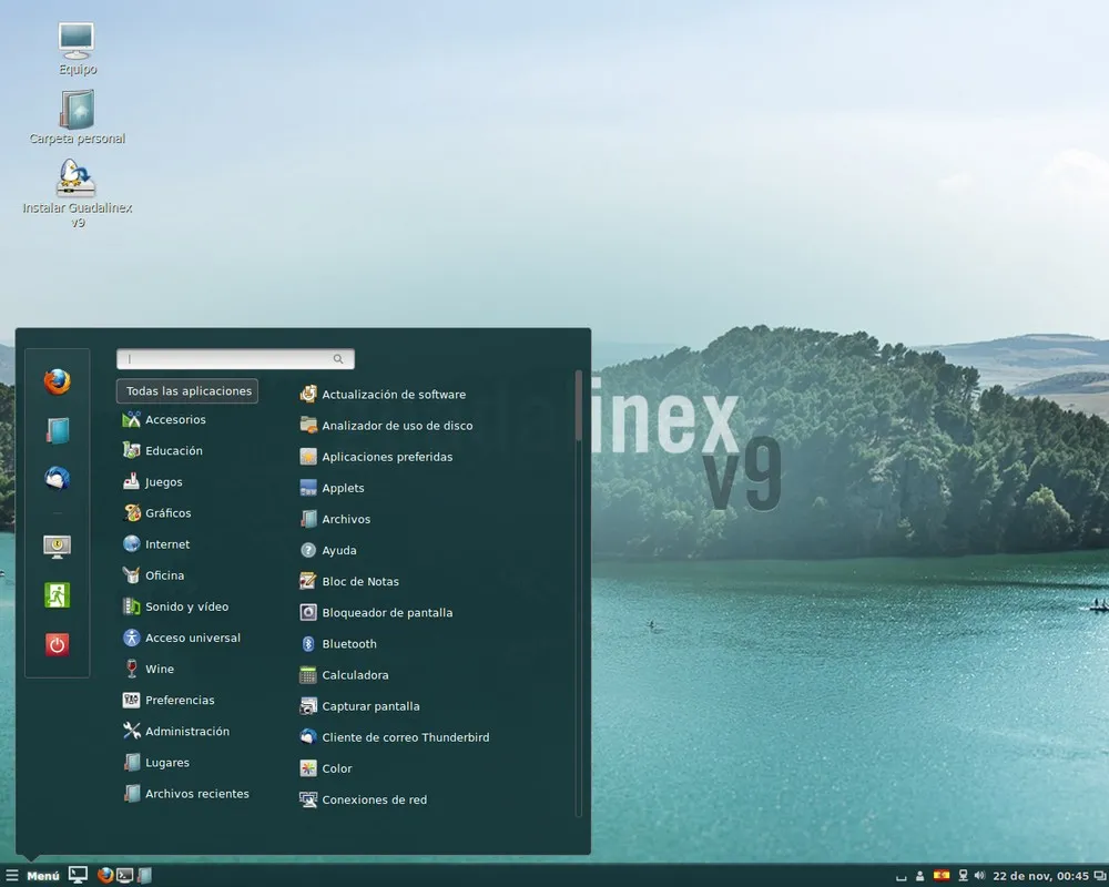 Fond d'écran GUADALINEX, le Linux de Guadalajara