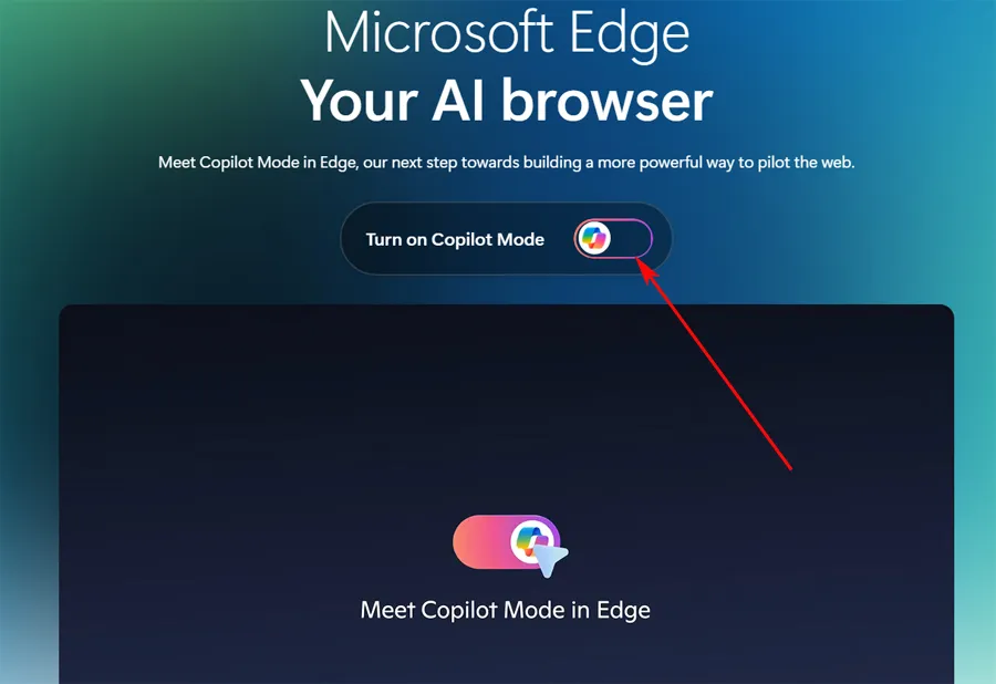 Désactiver l'IA Edge Copilot