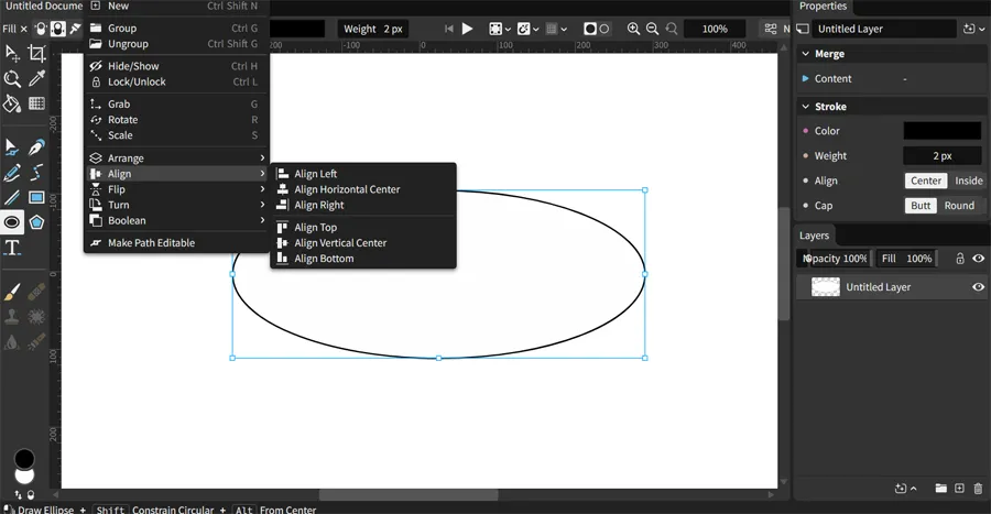 Interface principale en graphite