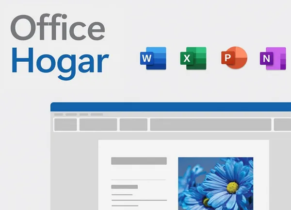 Ensemble de programmes de la suite Microsoft Office Home.