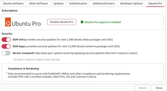 Fonctionnalités de sécurité intégrées à Ubuntu.