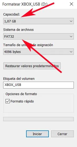 Formatez les lecteurs de disque en FAT32.