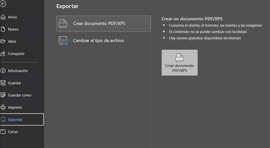 Fichiers PDF dans Microsoft Word.