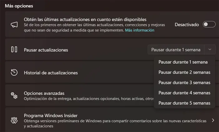 Suspendez les mises à jour de Windows Update.