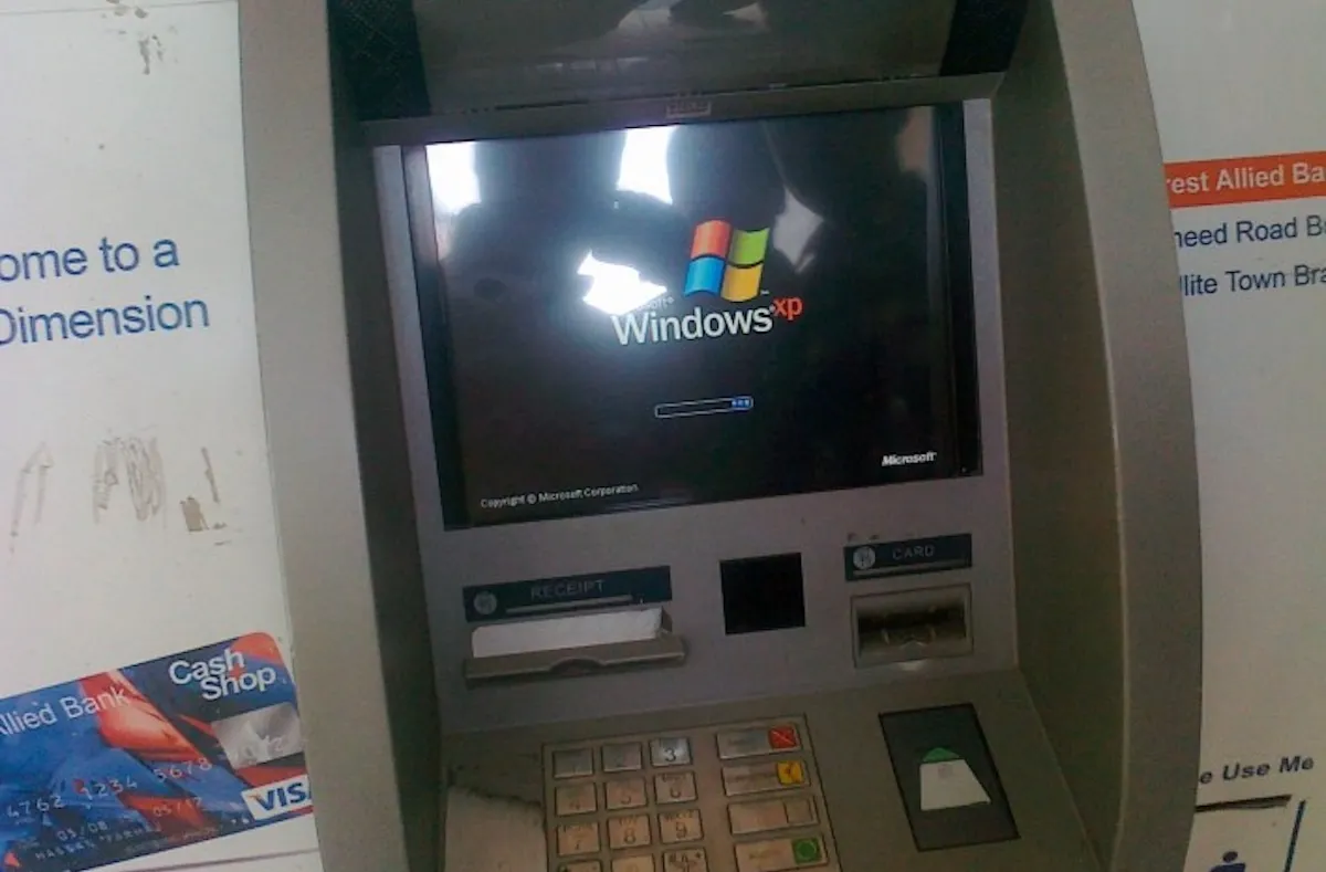 Distributeur automatique Windows XP