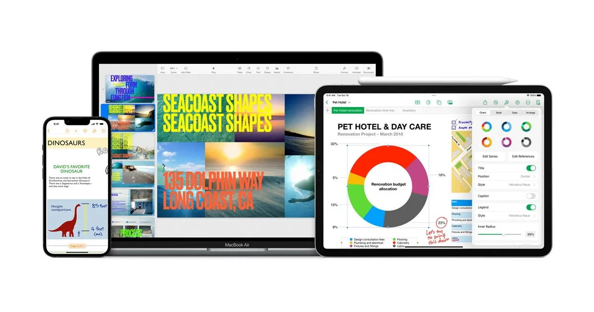 iWork macOS