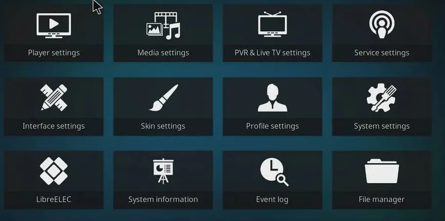 Kodi sur Linux Libreelec