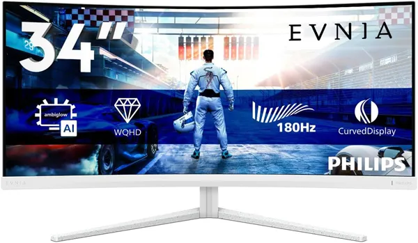 Moniteur incurvé Philips en vente.