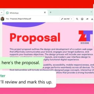 Modifier un PDF dans WhatsApp est désormais possible : c'est ainsi que fonctionne l'intégration avec Adobe Acrobat