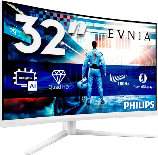 Offre moniteur gaming incurvé Philips