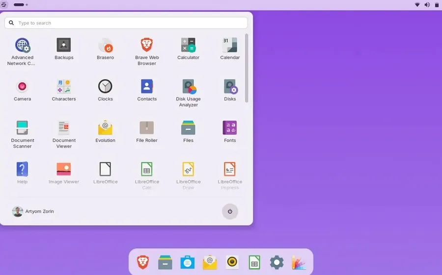 Zorin OS Windows