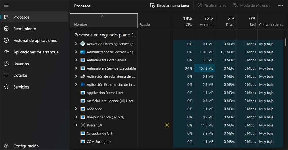 gestionnaire de tâches Windows