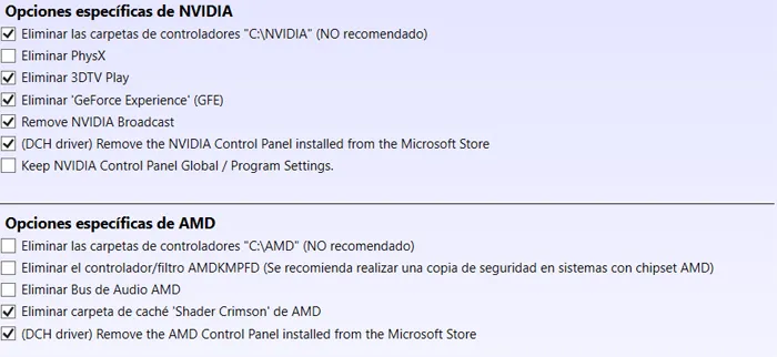 options de ddu
