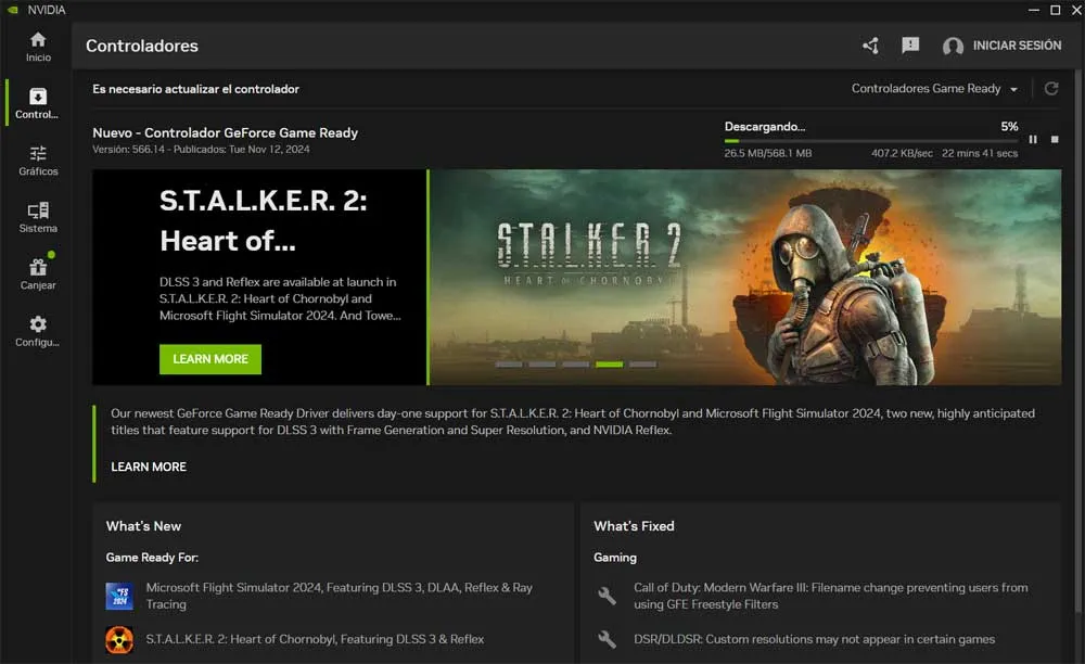 application nvidia
