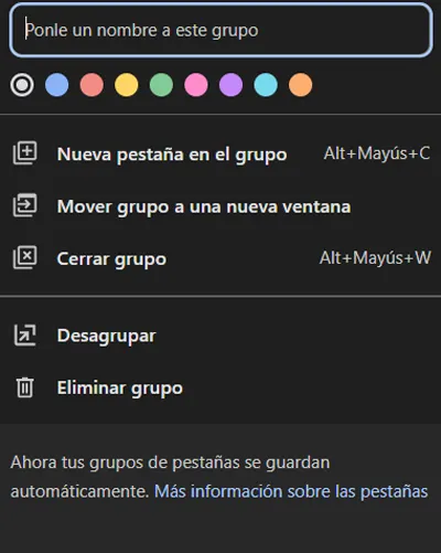 Créez un groupe d'onglets dans Chrome pour qu'ils se synchronisent.