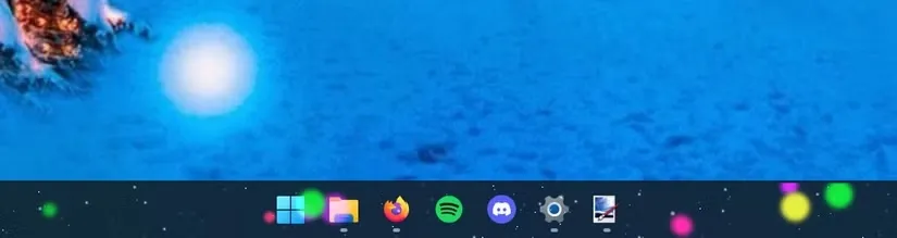 Personnalisez la barre des tâches de Windows 11.