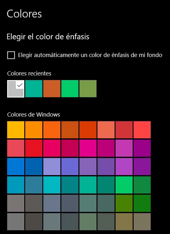 couleurs des fenêtres
