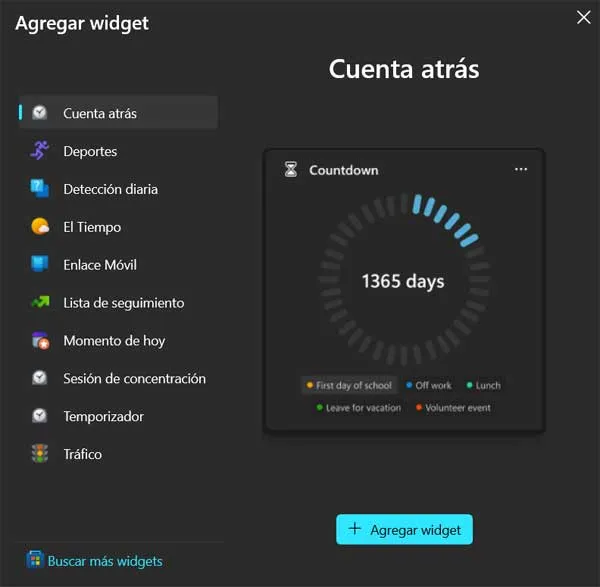 widget Windows 11