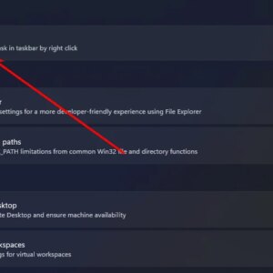 Windows 11 cache un bouton dans la barre des tâches pour forcer la fermeture des applications